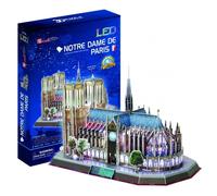 3D Puzzle Notre Dame Cathedral Led Mieredu Puzzle Top Quality