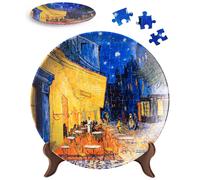 3D Puzzle Plate 124 Pieces - Van Gogh 8.94in