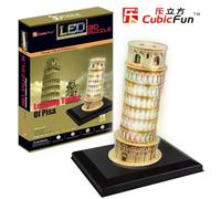3D Puzzle with LED - Pisa Tower