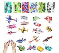3d Puzzles - 25 Pieces Educational 3d Paper Toy, Cartoon Learning Construction Set, Interactive Cognitive Development Activity | Creative Hands On Play Kit For Preschool, Kindergarten, Classroom