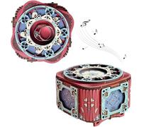 3d Puzzles Music Box,3D Puzzle with Musik,3D Wooden Puzzles with Music,Model Kit for Adults, DIY Wooden Model Building Construction Craft Kits,Puzzle Education Ideal as Christmas And Birthday Gift
