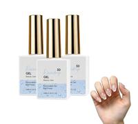 3D Raindrop Gel, 3D Nail Gel for Nail Art, Raindrop Gel Polish, Clear Dew Drop Effect Gel, Water Drop Top Coat Gel Polish for Wet Look 3D Nail Designs, for DIY and Salon Nails ，3