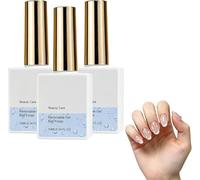3D Raindrop Gel,Raindrop Gel Polish,Water Drop Top Coat Gel Polish for Wet Look 3D Nail Designs,Gentle Formula,Clear Dew Drop Effect Gel for DIY and Salon Nails (3 Pcs)
