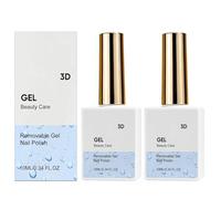 3D Raindrops Gel, Raindrops Gel Polish, Water Drop Top Coat Gel Polish for Wet Look 3D Nail Designs, Gentle Formula, Clear Dew Drop Effect Gel for for Salon Indoor Home Travel Outdoor (2pcs)