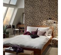 3D REALISTIC NATURAL DRY STONE WALL BRICK FEATURE WALLPAPER A.S.CREATION 9079-12