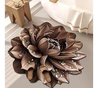 3D Realistic Optical Illusion Rug,Visual Endless Abyss Pattern HD Printed Non-Slip Doormat Perfect For Halloween Themed Home Decor(F,100 * 100cm)