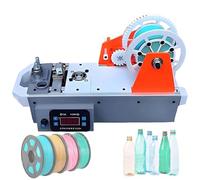 3D Recycled PET Filament Maker, Desktop Machine for DIY Makers, Eco-Friendly Plastic Bottle Recycler, Create Filament from Recycled PET Bottles for Home Use