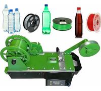 3D Recycled Pet Filament Maker W/Digital Display, Temperature and Speed Adjustable, Desktop Filament Maker for Families, DIY~/