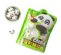 3D Red Panda Shaped Marshmallow Baking Decoration Internet Celebrity Milk Tea Coffee Drink Children's Cartoon Candy 100g