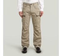 3D Regular Straight Cargo Pants - Beige - Men 30-32