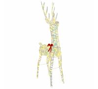 3D Reindeer Christmas Decor Holiday Ornament Seasonal Display Figurine vidaXL