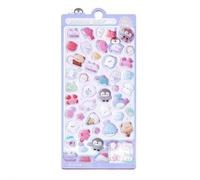 3D Relief Acrylic Sticker Rabbit Puppy Ghost Jelly Stickers Children Girls Decoration Stickers Case Handbook Scrapbook Phone lady bunny and 3d cartoon lady cloud decorations nails birthday gir