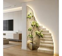3D Relief LED Decorative Wall Mural, Landscape Wall Sculpture for Living Room, Office, Entrance, Study, Unique Artwork, 80 x 120cm