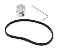 3D Remote Belt + Gear for Monsieur Cuisine Connect/Plus/Smart Silvercrest Lidl, Blade Stop Running Replacement Gearbox, Repair Sprocket Gear for Lidl Silvercrest