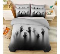 3D rendering the future game controllersDuvet Set Soft, Printed Bedding Set Brushed blue-black, Microfiber Duvet Cover with Pillowcases 200 x 200 cm