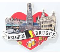3D Resin Colourful Fridge Magnets Kitchen Decor (Belgium)