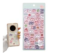 3D Resin Stickers - Animal Theme Cute Reusable Stickers, Adorable Resin Art Pieces | Indoor Outdoor Fridge Planner, Home Car Bottle DIY Crafts for Diaries, Phone, Giftss, Decoration