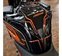 3D Resin Tank Protector Stickers Compatible with KTM Duke 125 2022 2021 Motorcycle