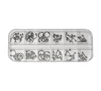 3D Retro Punk Nail Charms, Gothic Black White Metal Curve Nail Jewels, Salon Manicure Decorations