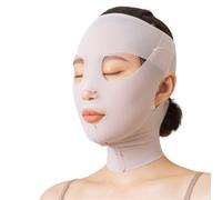 3D Reusable Breathable Beauty Women Slimming Bandage V Shape Full Face Lift Sleeping Mask for Facial Lifting