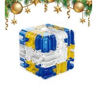 3D Rolling Ball Cube, Large Labyrinth Puzzle Cubes, Engaging Brain Teaser Toy, Puzzle Cube, Helps Relieve Stress and Cultivate Logical Thinking for Aldult