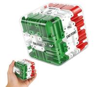 3D Rolling Ball Maze Cube, Cube Maze, Labyrinth Ball Challenge, Brain Teaser Puzzle Toy, Brain Training Game Tool with Hand Eye Focus, Family Puzzle Use for Adults Teens