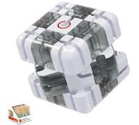 3D Rolling Ball Maze Cube,Large Labyrinth 3-D Puzzle Maze Cube - Engaging Brain Teaser Toy,Magic CubeMaze Ball Puzzle,Education Sensory Brain Puzzles,Birthday for Adults Kids (Gray)