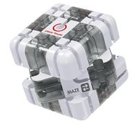 3D Rolling Ball Maze Cube, Large Labyrinth 3D Puzzle Cube, 2025 New upgrade 3x3 Marble Labyrinth for Focus Training, Logic Development, Creative Thinking and Stress Relief (C)
