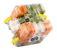 3D Rolling Ball Maze Cube, Large Labyrinth 3D Puzzle Cube, 2025 New upgrade 3x3 Marble Labyrinth for Focus Training, Logic Development, Creative Thinking and Stress Relief (B)