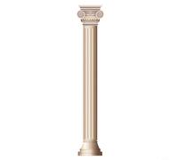 3D Roman Column Wall Sticker Faux Stone Pillar Decal Gr rchitecture Mural for Living Room TV Background Bedroom Feature Wall Art Peel and For Waterproof PVC Wall Cover(LMZ-004)