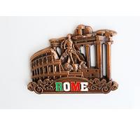3D - ROME ITALY COLOSSEUM Metal Fridge Magnet Sticker City Holiday Souvenir Travel Memory on Refrigerator Gift