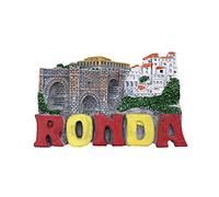 3D Ronda Spain Refrigerator Fridge Magnet Tourist Souvenirs Handmade Resin Craft Magnetic Stickers Home Kitchen Decoration Travel Gift