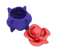 3D Rose Flower Skull Silicone Mold Epoxy Resin Decoration Making Soap Melt Resin Home Decoration Silicone Mold Jewelry Making