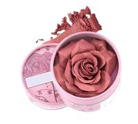 3D Rose Petal Blush - Pigmented Cheek Makeup, Smooth Floral Texture, Lightweight Highlighter, Long Lasting Finish with Fragrance Note | Natural Nude Shine for Face, Daytime, Night, a