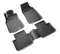 3D rubber floor mats suitable for Renault Fluence | 2009-2018 model | custom fit