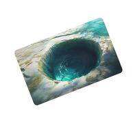 3D Rug | Realistic Trap Bottomless Hole Door Pad - 3D Carpet Rugs | for Outdoor Doorway Bathroom Kitchen Home Bedroom Living Room Playroom Porch Entrance Stair Zone Welcome Decor