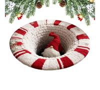 3D Rugs for Christmas with Optical Illusion, Non-Slip Carpet for Christmas Decorations, Round Holiday Area Rugs, for Indoor Living Room, Entrance, Dining Room, Office and Holiday