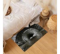 3D Rugs Illusion Rug Optical Visual Doormat Endless Abyss Pattern HD Printed Non-Slip Door Mat, Optical Illusion Rug, Bottomless Hole Area Rugs, Abyss Carpet for Floor Door Mats Indoor, Ground Crack