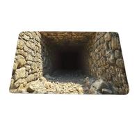 3D Rugs Optical Illusion | Endless Abyss Illusion Carpet Non-Slip - Entrance Rug | Improved Safety Function for the Entrance Door of Living Room, Bedroom, Outdoor Bathroom