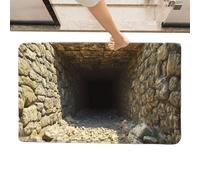 3D Rugs With Optical Illusion,Endless Abyss Non-slip Floor Mat - Home Decoration Door Mat - Suitable For Indoor And Outdoor Living Room Bathroom Entrance Hallway And Front Door