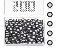 3D Scanner Magnetic Marker 200/400Pcs 0.24 Inch Inner Reusable High Reflective Marking Tracking Dot Scanning Reference Point for Scanner(200)