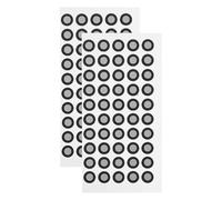 3d Scanner Marker Dots 0.15mm Pet Reflective Film Black 2 Sheets