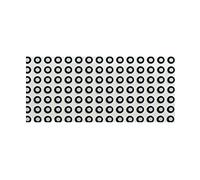 3D Scanner Markers 3D Scanner Mark Positioning Point Magnetic Reflective Target Ball Photogrammetry Coding Sticker(Inner9 outer12(512))