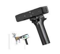 3D Scanner Otter Lite - 2 in 1 3D Scanner + Lite Bridge Wireless Handle for 3D Printing, 0.05mm High Precision, 24-Bit Full-Color Scanning | WiFi 6 | Portable for Metal/Black Objects