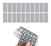 3D Scanning Marker, 1000 Pcs ID 6mm OD 10mm High Reflection Strong Adhesion 3D Tracking Dot Reference Point Marker for Scanning Tasks, Motion Capturing Fields