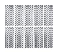 3D Scanning Marker, 3D Tracking Dot Reference Point Markers for 3D Scanning, ID 6mm OD 10mm, Diffuse Reflection Markers for 3D Scanner, 20 Sheet 1000 Dots, High Reflection