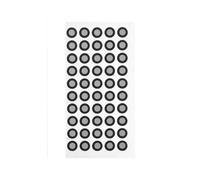 3D Scanning Markers, 20-piece 3D Scanner, 1000-point Scan, Marking Of Reflective Tart Points, 6mm Inner Diameter And 10mm Outer Surface for 3d Scanning Positioning