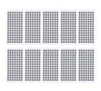 3D Scanning Markers Dots Stickers 3mm 6mm High Reflectivity Reusable Accurate Tracking Reference Points for Reverse Engineering Automotive Parts Jewelry Inspection 980Pcs