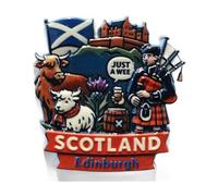 3D -SCOTLAND EDINBURGH Fridge Magnet City Souvenir Travel Memory Gift