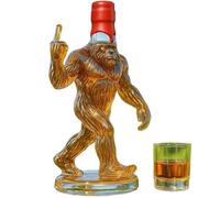 3D Sculpted Bigfoot Whiskey Glass, Funny Rustic Bar Decanter, Lodge & Cabin Decor, Unique Wine Decanter,13 Oz Novelty Glass Wine